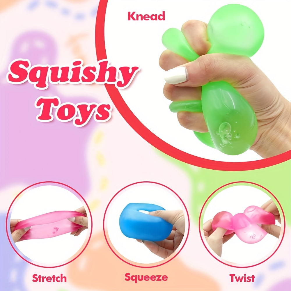 Set Cubo de hielo 3 pack squishy alivia ansiedad y tensión