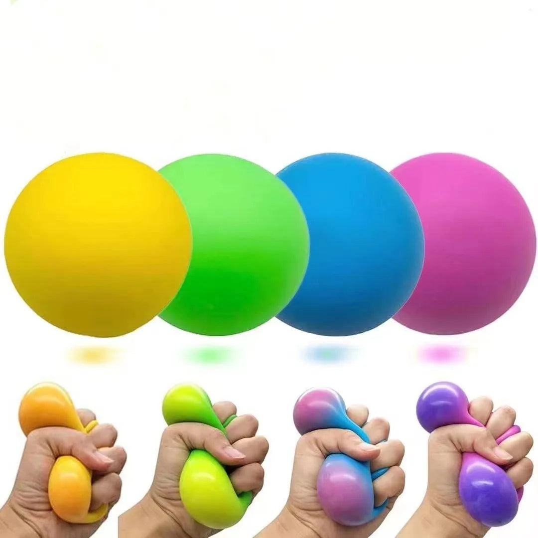 Pelota Antiestrés Arcoiris suave