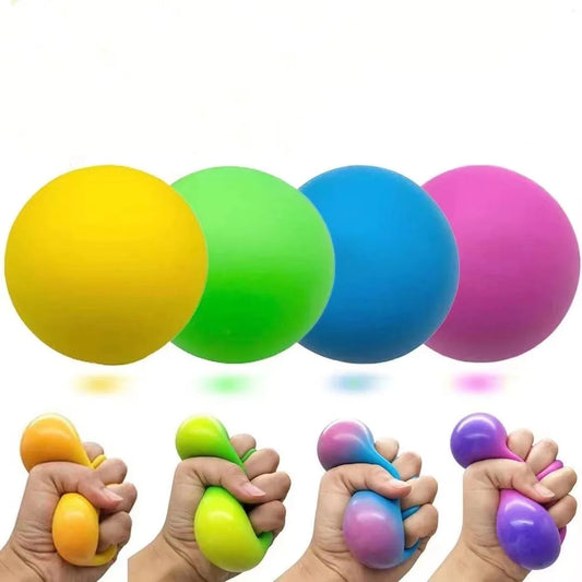 Pelota Antiestrés Arcoiris suave