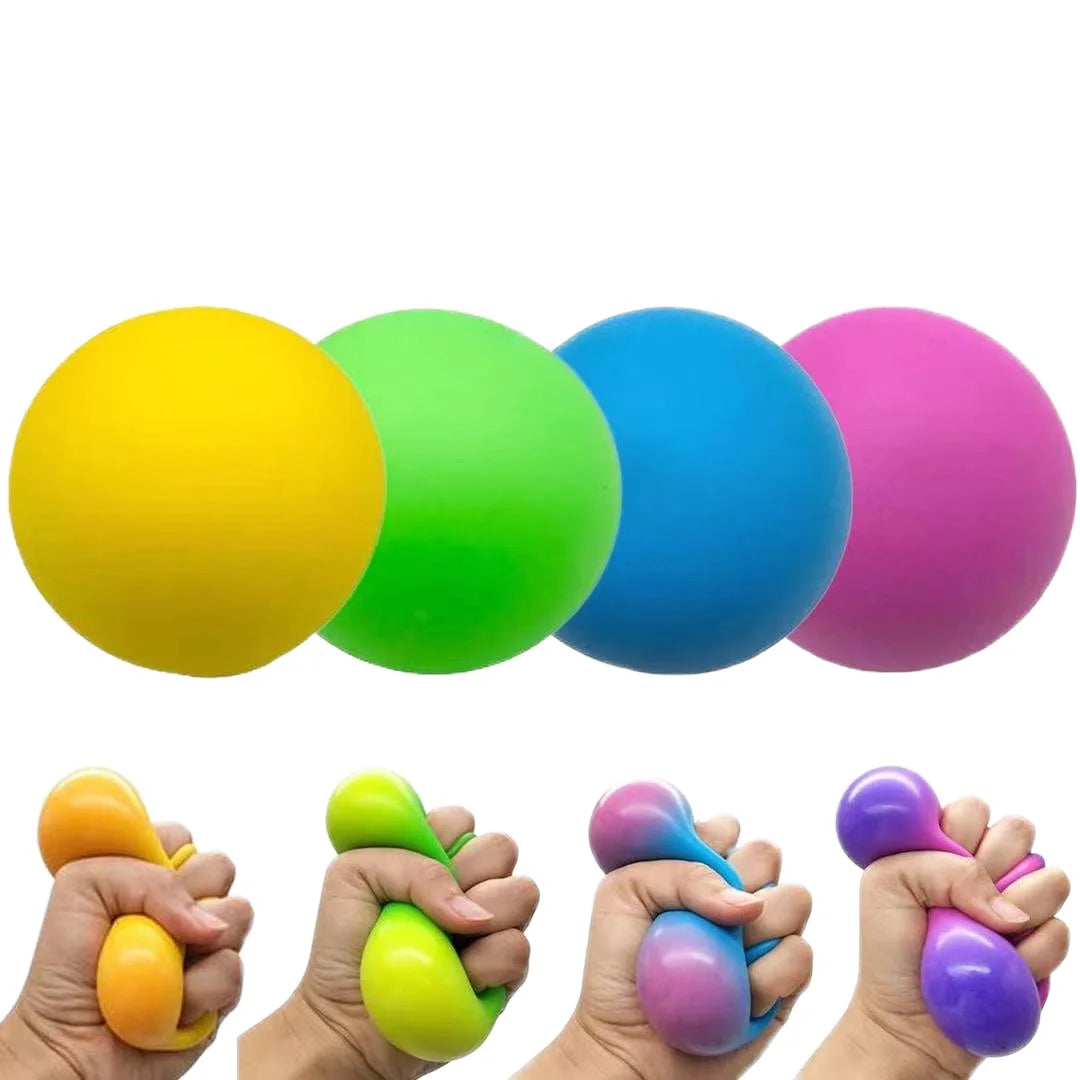 Pelota Antiestrés Arcoiris suave
