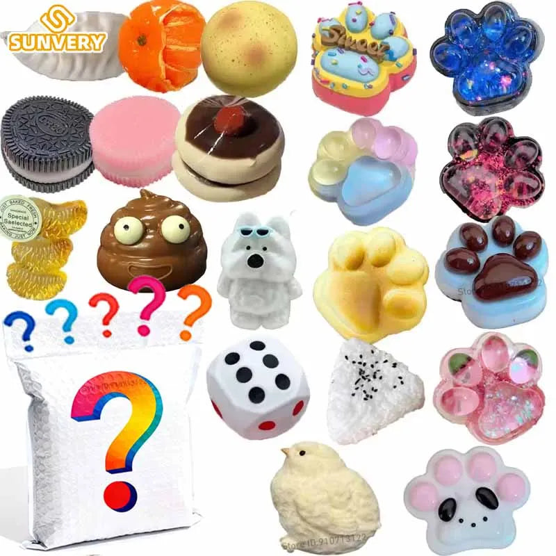 Bolsa Misteriosa Huellitas Gato squishy