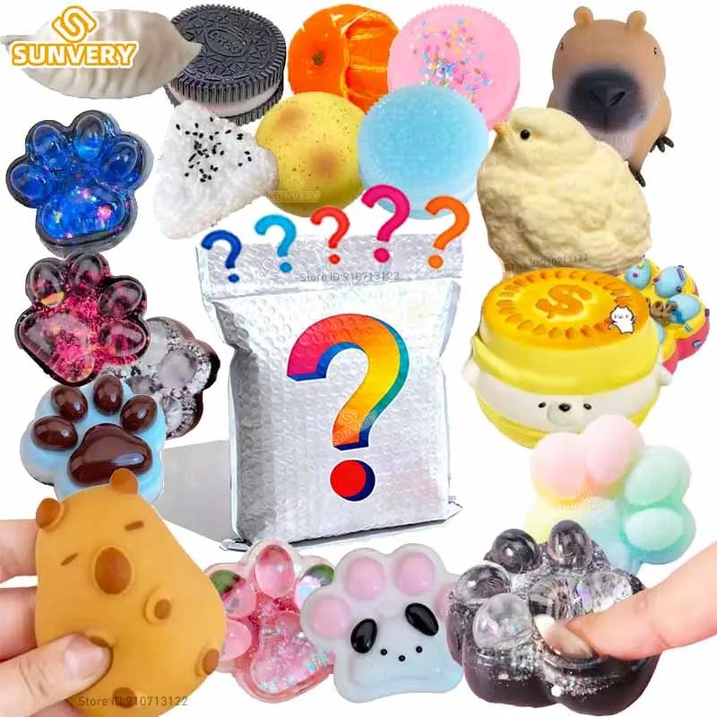 Bolsa Misteriosa Huellitas Gato squishy