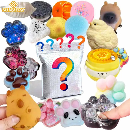 Bolsa Misteriosa Huellitas Gato squishy