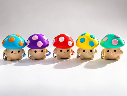 Llavero fidget Honguito Clicker